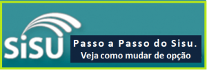 mudança de opção passo a passo