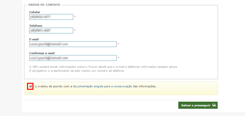 Inscrição Prouni - Blog do Enem