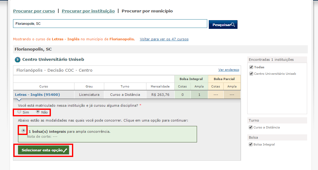 Inscrição Prouni - Blog do Enem