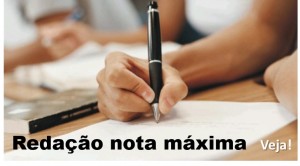 redação nota máxima destacada