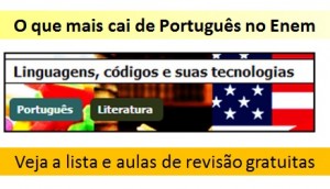 Veja o que mais cai de Português no Enem