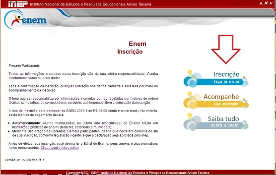 Veja como fazer a inscrição do Enem 2017 Confira o Passo a Passo