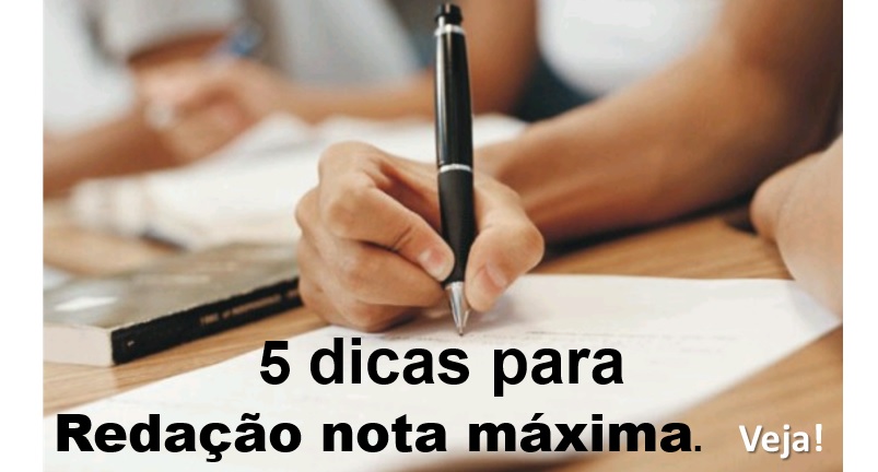 redação 5 dicas destacada