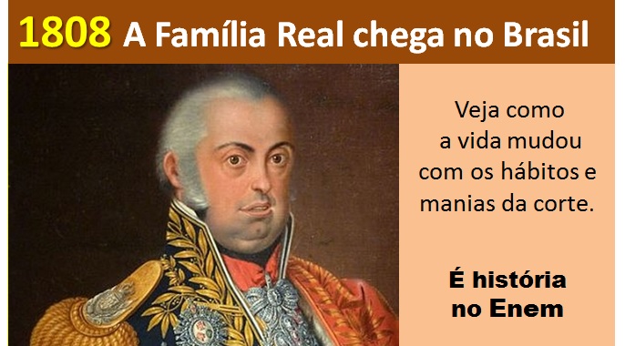 1808 a família real no Brasil