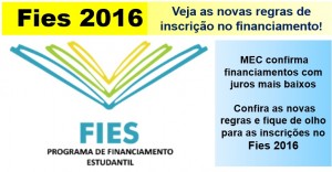 fies 2016 novas regras
