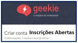 inscrições geekie