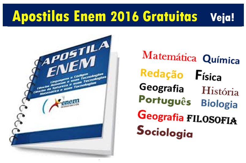 apostilas-Enem-2016-gratuitas-materias