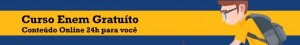 Curso Enem Online com todas as matérias e dicas de Redação