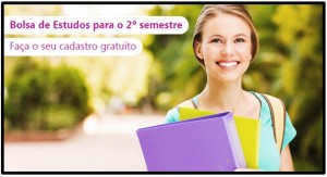 quero bolsa sorriso borda preta