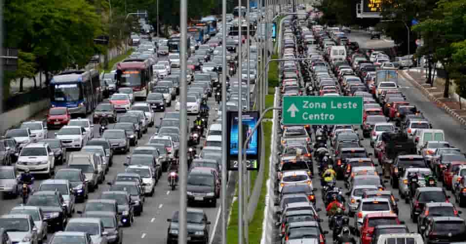 Mobilidade Urbana - Congestionamento em São Paulo