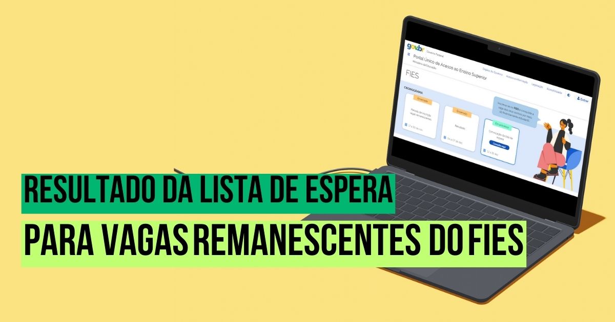 Resultado Da Lista De Espera Para Vagas Remanescentes Do Fies