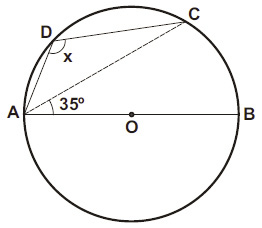 12) Determine o suplemento do ângulo x: Precisa dos cálculos, é