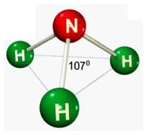 Geometria Molecular - 107 graus