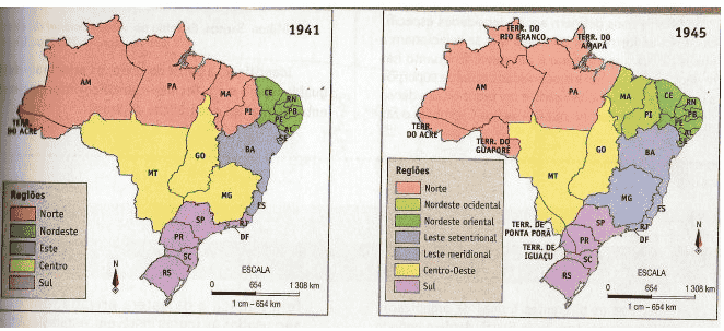 Divisão Regional Brasileira - Aula de Geografia