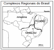 O processo de divisão regional do território brasileiro