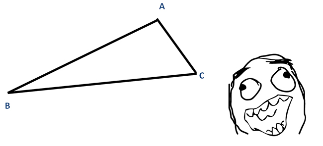 Matemática - tipos de triângulos - Escaleno