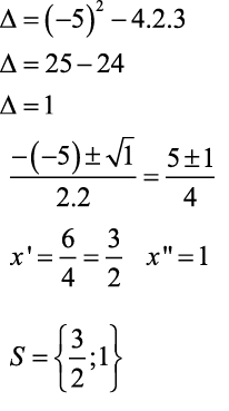 Equação do 2º grau #equacaodo2grau #bhaskara #equacao #matematica