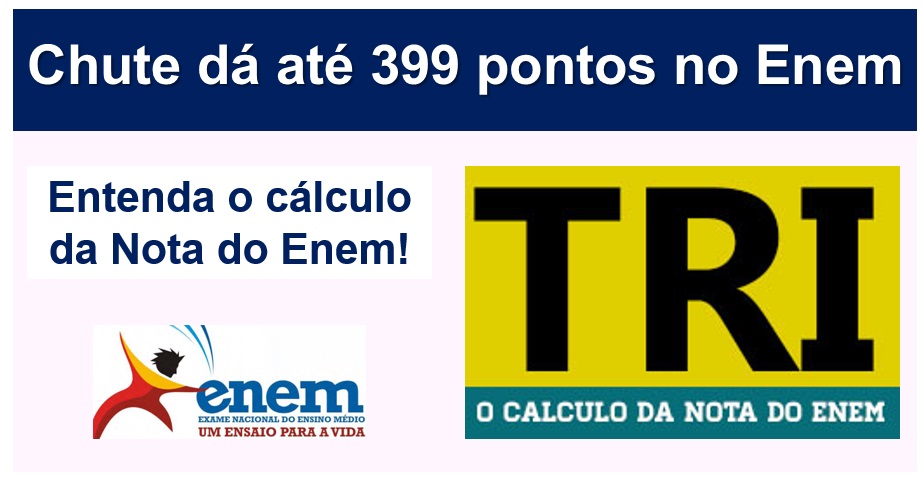 Como chutar na prova do Enem: matemático explica a metodologia TRI