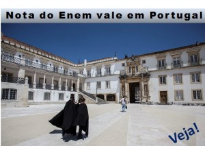 nota do Enem vale em Portugal
