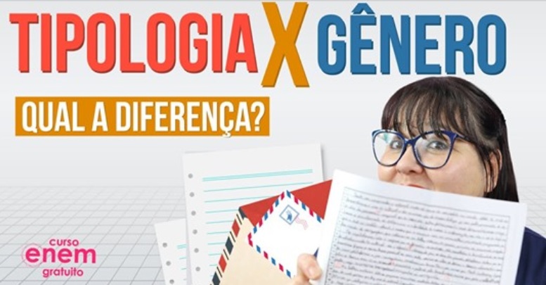 Veja a descrição da Tipologia Textual da Redação Enem