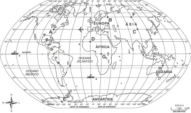 A Latitude E Os Paralelos A Longitude E Os Meridianos Geografia 4627