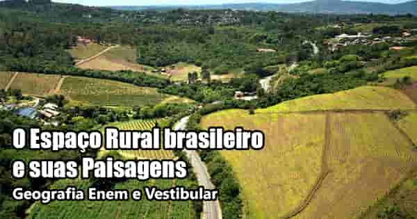 espaço rural brasileiro