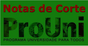 notas de corte prouni outdoor