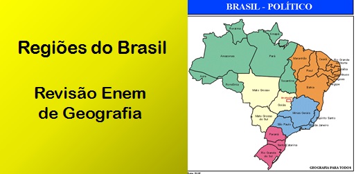 A Organização Político-Administrativa e a Divisão Regional do Brasil