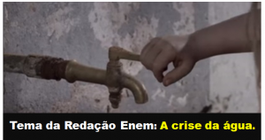crise da água