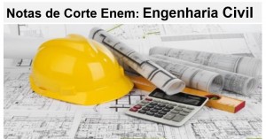 engenharia civil notas de corte destacada