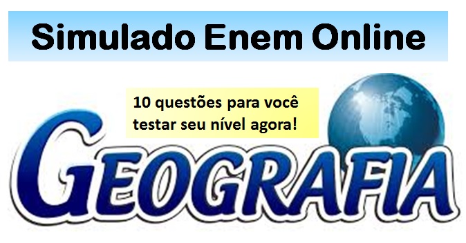 QUIZ 1 - CONHECIMENTOS GERAIS - GEOGRAFIA [10 PERGUNTAS COM RESPOSTA] 