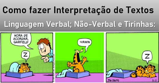 Interpretação de textos não-verbais, Tirinhas e Charges