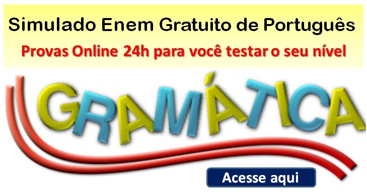 Gramatica para concursos, Provas ENEM Português (Gramática - Literatura)