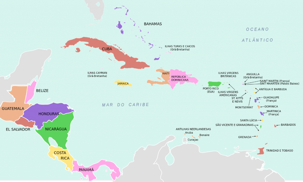América Central - Geografia Enem