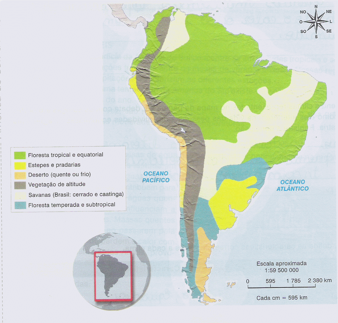 Características da América do Sul