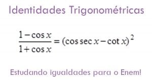 identidades trigonométricas