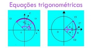 equações trigonométricas