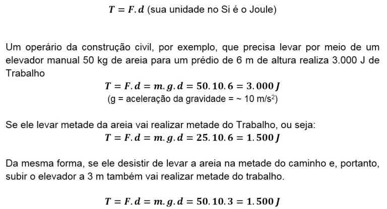 Teorema do Trabalho e Energia Cinética – Física Enem