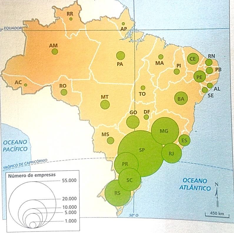 Estrutura E Distribuição Da Industria Brasileira Resumo Várias Estruturas