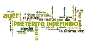pretérito indefinido