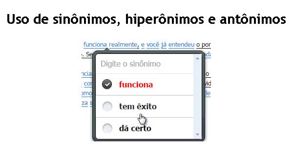 sinônimos, hiperônimos e antônimos