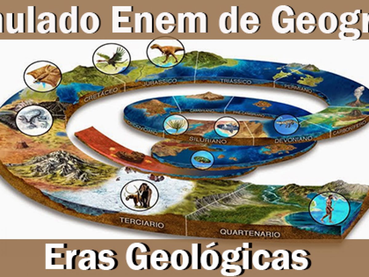 Eras Geologicas Simulado Enem Online De Geografia Com 10 Questoes