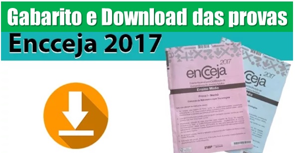 Gabarito Encceja 2017