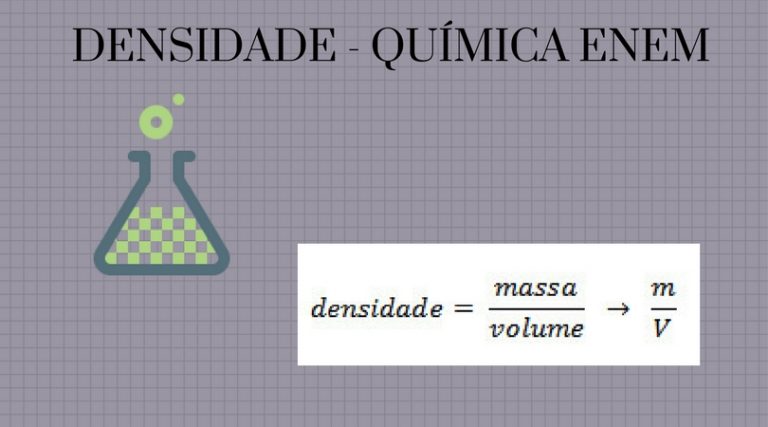 Veja o que é Densidade, e como calcular. Química Enem