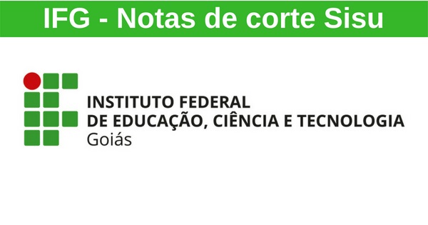 Notas de corte SiSU 2023 no IFRJ