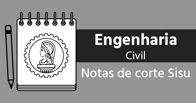 notas de corte de Engenharia Civil no Sisu 2021