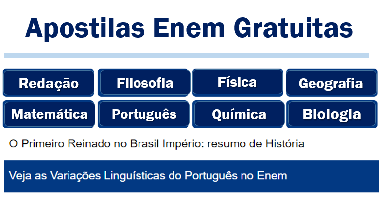 Apostila ENEM - Semana 8 by Academia Fernandinho Beltrão