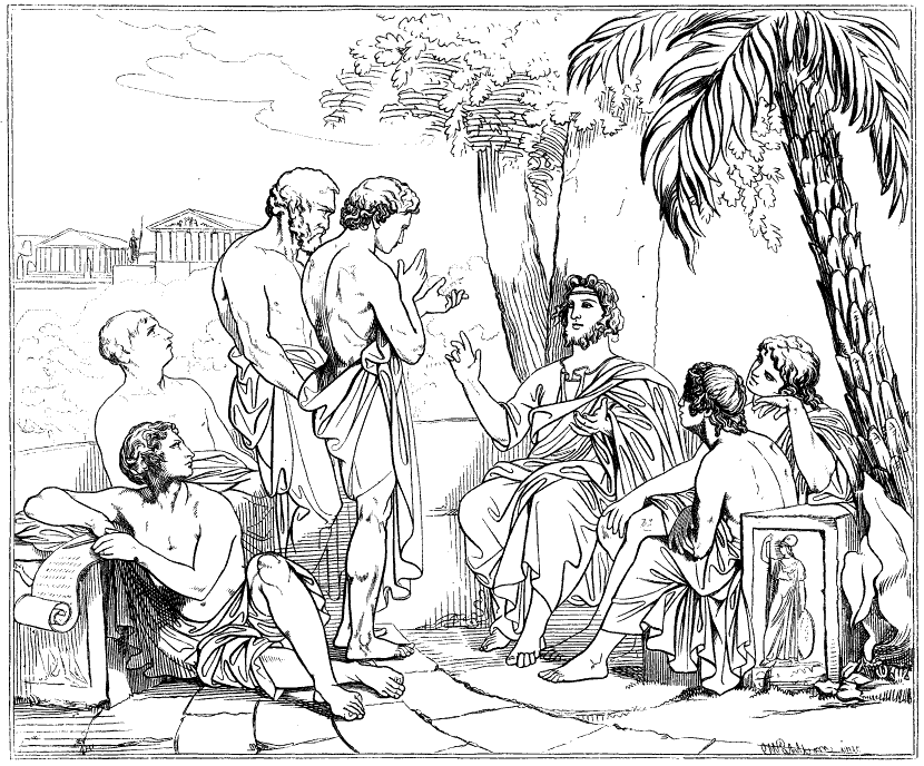 Ilustração de Platão