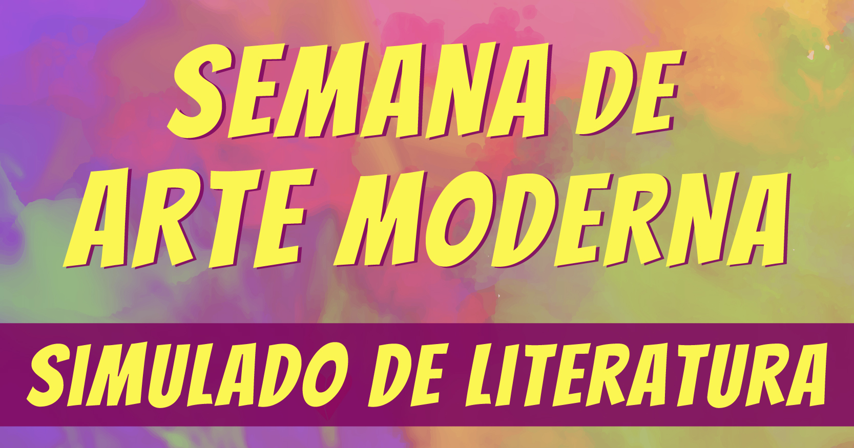 simulado de semana de arte moderna