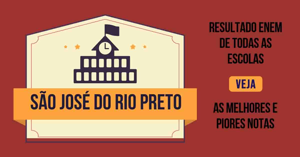 Resultado Enem São José do Rio Preto